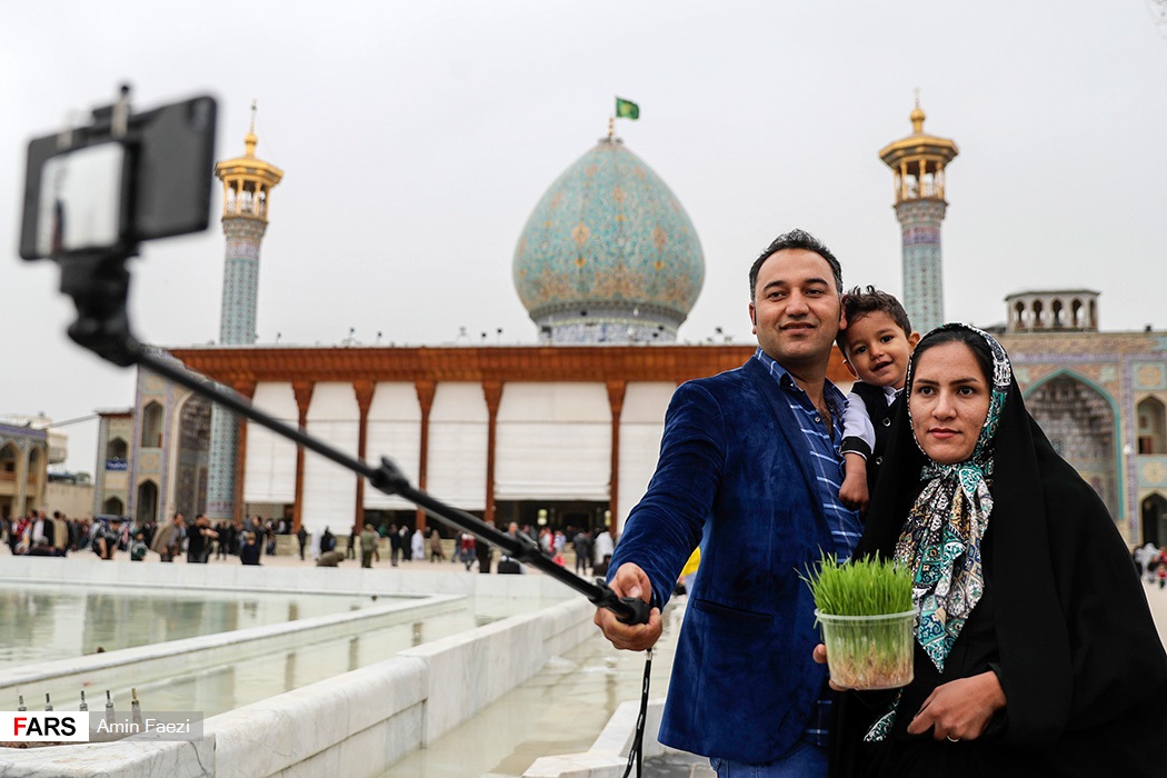 تحویل سال نو در  مشهد و شیراز