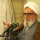 رهبر معظم انقلاب بر پیکر آیت‌الله واعظ طبسی نماز می‌خوانند