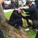 زد و خورد طرفداران و مخالفان ترامپ در شهر برکلی ایالت کالیفرنیا+تصاویر
