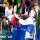 تبریک فارسی گزارشگر یک شبکه خارجى به کیمیا علیزاده